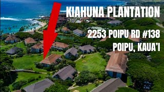 Real Estate Tour Hawaii  Kauai  2253 Poipu Rd 138 Kiahuna Plantation [upl. by Afrika]