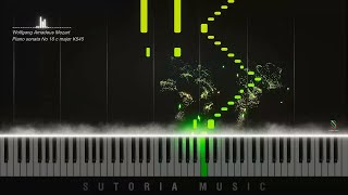 Mozart  Piano Sonata No16 In C major K545  1st mvt [upl. by Aicilanna]