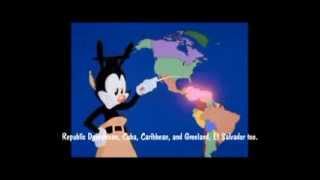 Animaniacs  The Nations of the World With lyrics [upl. by Wilcox78]