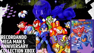 JUGANDO MEGA MAN 5 ANNIVERSARY COLLECTION XBOX [upl. by Medardas950]