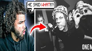 He Dissed KAY FLOCK 👀🤯 BIG OS ONE MIC CYPHER  REACTION [upl. by Adnawak]