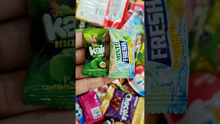 Mint fresh fizzy candy ASMR triggers Candy ASMR Unwrapping Sounds shorts [upl. by Janna12]