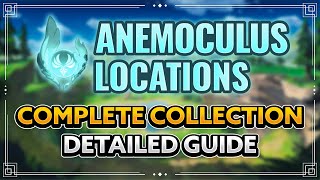 Genshin Impact All 66 Anemoculus Locations Complete Collection Guide The Best Route Tutorial [upl. by Hanshaw]