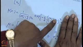 Mod01 Lec07 Normal Density and Discriminant Function [upl. by Llerral]