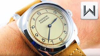 Panerai Radiomir 1940 3Days Art Deco Ivory Dial PAM 791 Luxury Watch Review [upl. by Blithe]