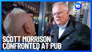 Pensioner Confronts Prime Minister Scott Morrison  10 News First [upl. by Elwaine64]