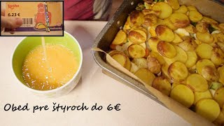 Za jeden stravný lístok obed pre 4 Jednoduché rýchle lacné domáce varenie recept číslo 11 [upl. by Raynah788]