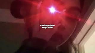 flashing lights  kanye west sped up [upl. by Ferri]