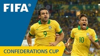 Brazil 30 Spain  FIFA Confederations Cup 2013  Match Highlights [upl. by Ailene]