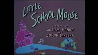 Original VHS Opening Tom and Jerry Little School Mouse UK Retail Tape [upl. by Inahet]