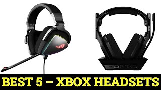 Top 5 Best Xbox Headsets in 2024 [upl. by Nalaf312]