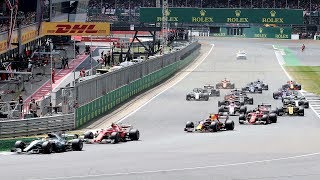 2017 British Grand Prix  Race Highlights [upl. by Daffy]