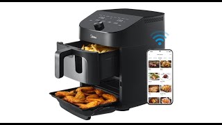 MIDEA Double Decker Air Fryer  Multifunction With 11 Quart Capacity  Wifi App Smart Sync [upl. by Anotyad446]