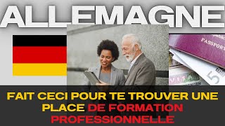 COMMENT POSTULER POUR OBTENIR UNE PLACE DE FORMATION EN Allemagne SNA EDUCATION [upl. by Ykcin715]