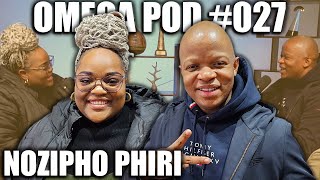 Omega Pod 027  Nozipho Phiri  Joyous Celebration Dealing with loss New album [upl. by Dilks370]