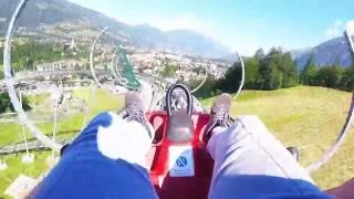 Onride Osttirodler Sommerrodelbahn  Lienz  Österreich [upl. by Mozelle]