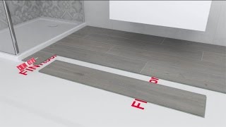 Como instalar suelo laminado en baños y cocinas [upl. by Llenrub319]