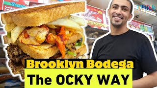 Lobster Chopped Cheese the OCKY WAY General Ock on goin viral amp makin sure you cant forget the bev [upl. by Sleinad]