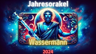 🌌 Wassermann 2024 Deine jährliche Prognose Enthüllt Dein Sternzeichen Jahresorakel [upl. by Ailahs]