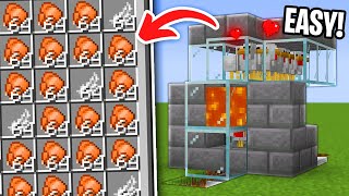 Easiest Auto Chicken Farm Minecraft 121 [upl. by Lipp974]