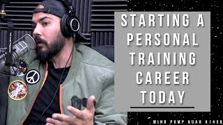 Starting A Personal Training Career In Today’s World [upl. by Egdamlat]