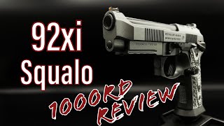 Beretta 92xi Squalo  1000rd Review  Beautiful but does it Perform [upl. by Notnilc]