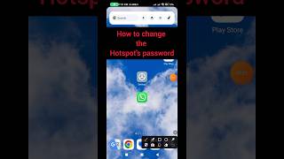 How to change the Hotspots password shorts hotspot [upl. by Nomi]