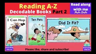 Decodable Books Compilation Part 2 Reading Practice for Grade 1 [upl. by Anneis]