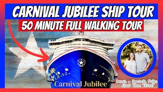 Carnival Jubilee Full Walkthrough Ship Tour  Tips amp Tricks  Brand New Ship  Carnival Cruise Lines [upl. by Robbie]