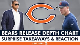 Chicago Bears Release SURPRISE Depth Chart Ahead Of NFL Preseason Week 1 vs Buffalo Bills [upl. by Enomsed]