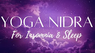 Yoga Nidra For Sleep  Insomnia Meditation 1 Hour [upl. by Naruq]