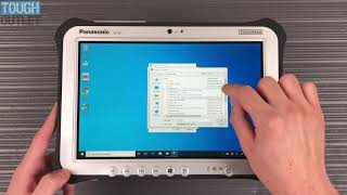 Panasonic Toughpad FZG1 How to reprogram quotA1quot and quotA2quot tablet buttons [upl. by Aelaza]