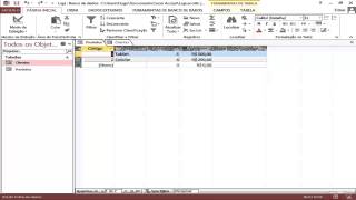 Curso de Access  Aula 03  Criando Tabelas [upl. by Nicoli]