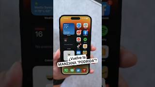 ¿VUELVE LA MANZANA quotPODRIDAquot Nuevo iPhone en problemas [upl. by Rossuck781]