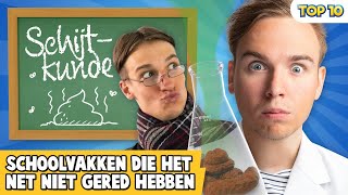 10 SCHOOLVAKKEN DIE HET NET NIET GERED HEBBEN [upl. by Jarnagin895]