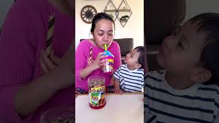 Mom burps pranks cute baby 👶🏻🌈😱🤣❤️✅👩🏻🎉 [upl. by Frannie107]