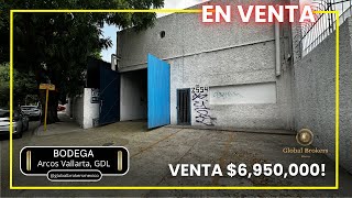 Bodega en Venta Ubicada en Arcos Vallarta Guadalajara Jalisco [upl. by Yila132]