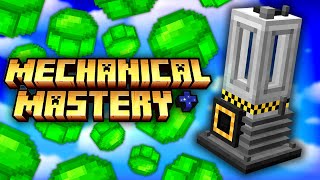 Minecraft Mechanical Mastery Plus  FISSILE FUEL amp MECHANICAL CRYSTALS 17 Modded Questing Skyblock [upl. by Arayk]