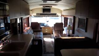 For Sale  1988 40 BlueBird Wanderlodge Motorhome Interior Tour [upl. by Eicyac]