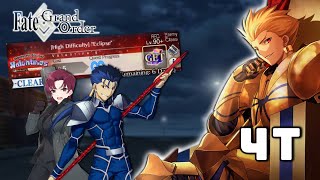 【FGO NA】Valentines 2024  Challenge Quest  Gilgamesh 4 Turn [upl. by Botsford]