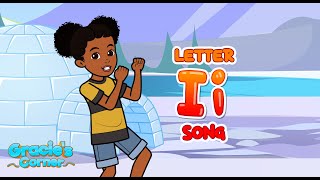 Letter I Song  Letter Recognition and Phonics with Gracie’s Corner  Kids Songs  Nursery Rhymes [upl. by Eetnom]