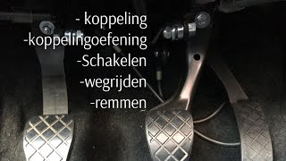 KOPPELING SCHAKELEN EN REMMEN [upl. by Aztiram]