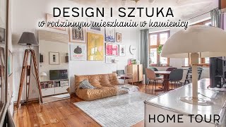 Rodzinne mieszkanie pełne sztuki i designu  HOME TOUR [upl. by Nemrak795]