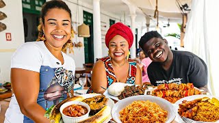 First Time Trying Authentic West African Food Afro Brazilians Reaction [upl. by Nelia]