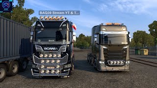 Euro Truck Simulator 2  Konwój z widzami oraz TheBAQ39 Live 26  RTX 4070 [upl. by Neerehs]