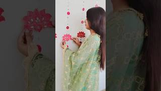 Diwali Decoretion ideas diy shorts ytshorts craft diwali song [upl. by Gudrin]