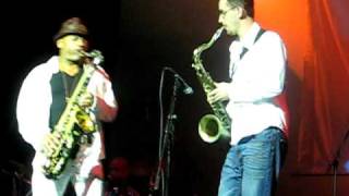 Kirk Whalum amp Ryan Saranich in Charlotte NC 42211 [upl. by Arocat227]