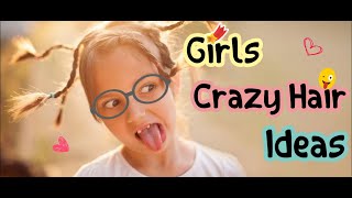 Ideas for crazy hair day superrr fun for girls [upl. by Annaik]