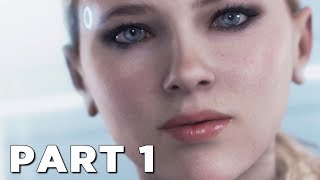 DETROIT BECOME HUMAN Walkthrough Gameplay Part 1  INTRO PS4 Pro [upl. by Beal706]