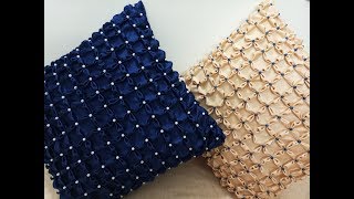 Cushion Pearl and Flower Design [upl. by Vescuso]